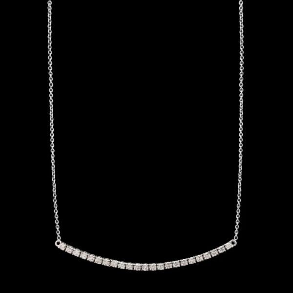 Graceful Diamond Pendant