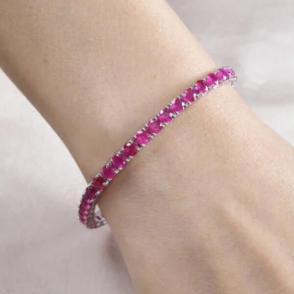 Pink Sapphire Bracelet