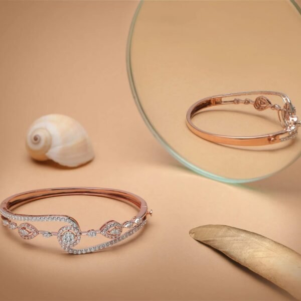 Diamond studded bangle