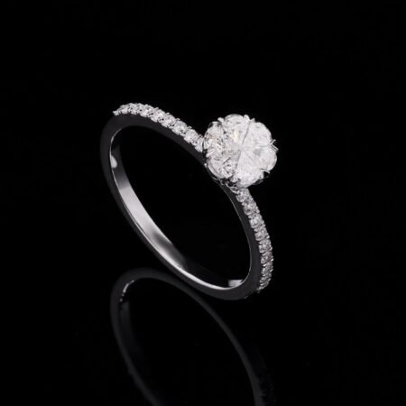 Flower Cut Pie Cut Ring