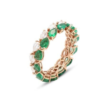 Diamond and Emerald Band