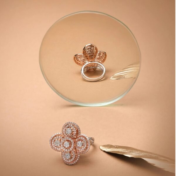 Rose Gold Cocktail Ring
